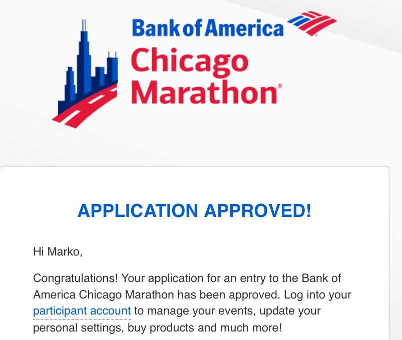 marathonmarko's tweet photo. It’s official. Will be running the Chicago Marathon 2019 courtesy of @POAOrlando. This company has given me tremendous support in the few years I have known them. It will be interesting to see how fast will I ran given I make my own feet. #poaproud #marathontraining #ossurflexrun https://t.co/HFLdKK7ZHt