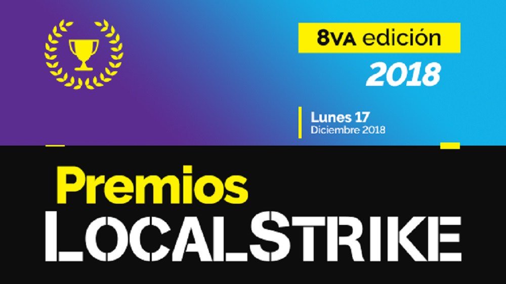 t23augusto's tweet photo. #PremiosLocalStrike 2018: anunciaron los nominados y @CulturaGeek está entre ellos ---> ¡Conocé las categorías y elegí a tus favoritos! @localstrike https://t.co/Ynn2AThnnT https://t.co/gH5rTZkTxx