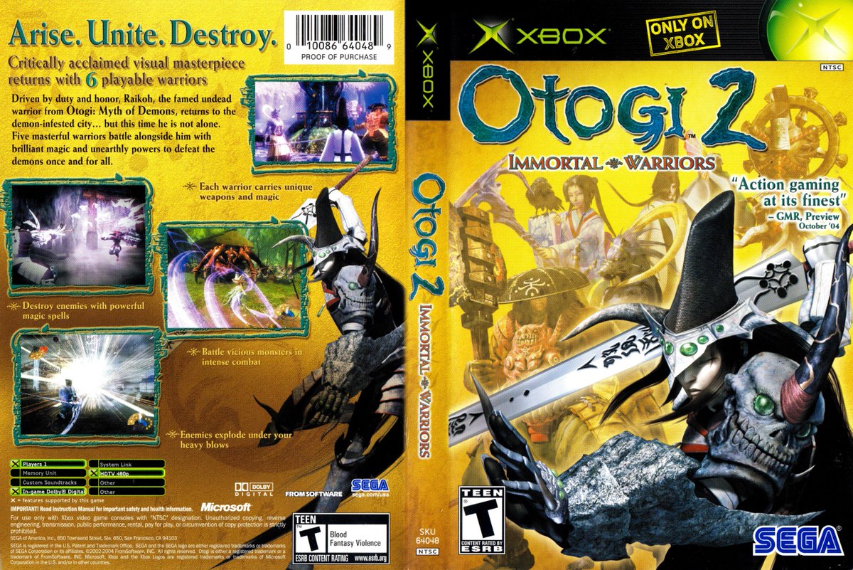 Download Xbox Jukebox On Twitter Cover Otogi 2 Immortal Warriors HD Get Wallpaper Xbox Jukebox On Twitter Cover Otogi 2 Immortal Warriors Free HD