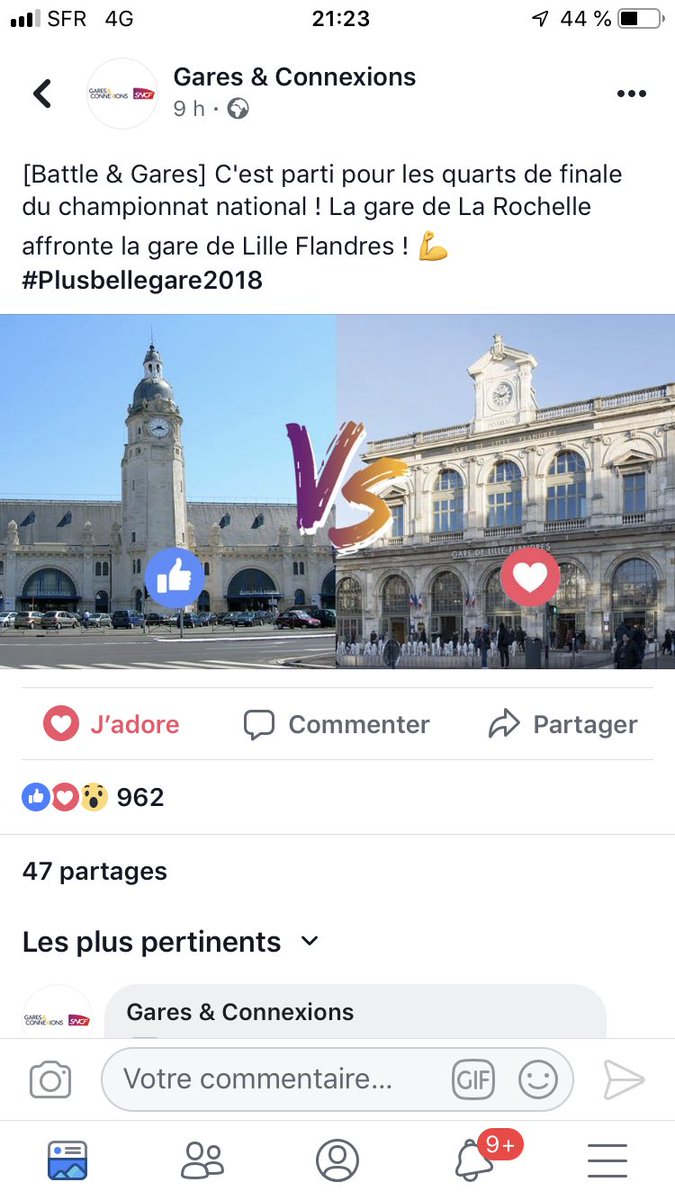 ericdelille's tweet photo. Bien sûr que Lille Flandres est la plus belle ! Votez !! 😉 https://t.co/h0zbRwtQqr