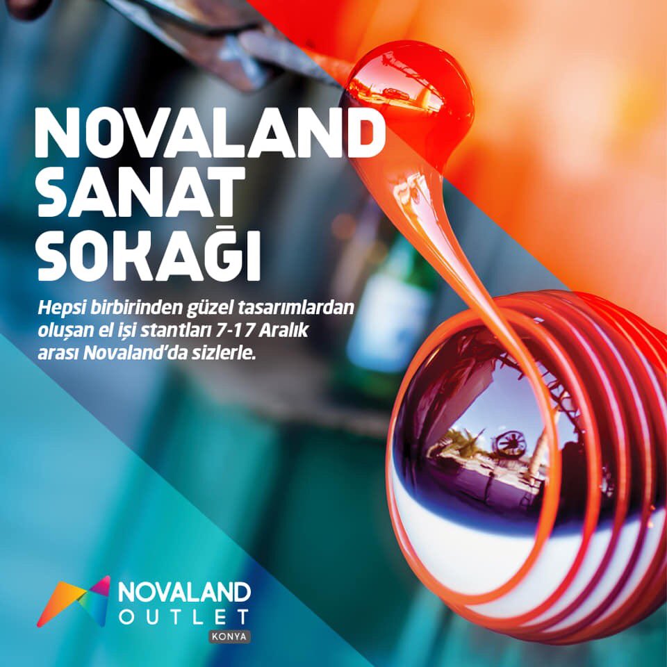 3.Geleneksel Novaland Sanat Sokağı Şeb-i Arus döneminde sizlerle..! 07-17 Aralık boyunca her gün çeşitli workshoplarımız olacak katılmak isteyenleri Sanat sokağımıza bekliyoruz. #şebiarus