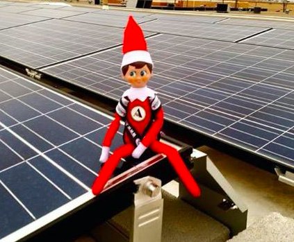 RoofAngelsOrg's tweet photo. #TBT: We remember our dear buddy Ray The Roof Elf this #ThrowBackThursday, holiday edition. Poor Ray fell into a box of toys that was then carted off to a fundraiser, and we never saw him again. Ray, if you're out there - we miss you! https://t.co/K9mRtdmR3T