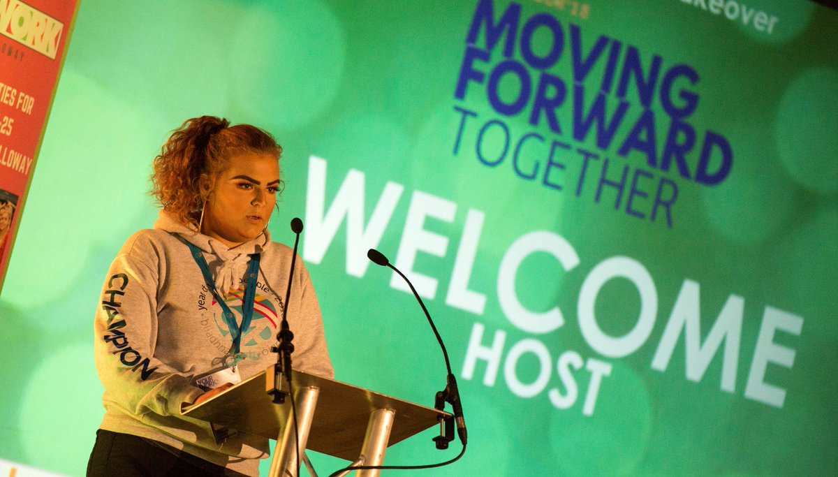 YOUTHWORKDG's tweet photo. Now its the #Participation Award! Congratulations Sophie Blair!! #YOYP2018 #YOYPDG #YouthworkDG #DGAwards #youthworkchangeslives https://t.co/7eC0UxzCIY