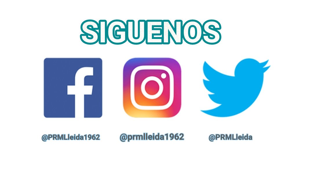 PRMLleida's tweet photo. Casi 900 seguidores en Instagram 
Casi 1800 seguidores en Twitter 
Casi 5800 seguidores en Facebook 
¿A qué estas esperando? https://t.co/tdcszJlCqi