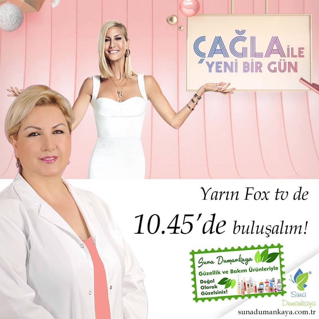 Dijital iletişim çalışmalarını üstlendiğimiz Suna Dumankaya yarın 10.45'de Fox TV'de Çağla Şikel'in konuğu oluyor.