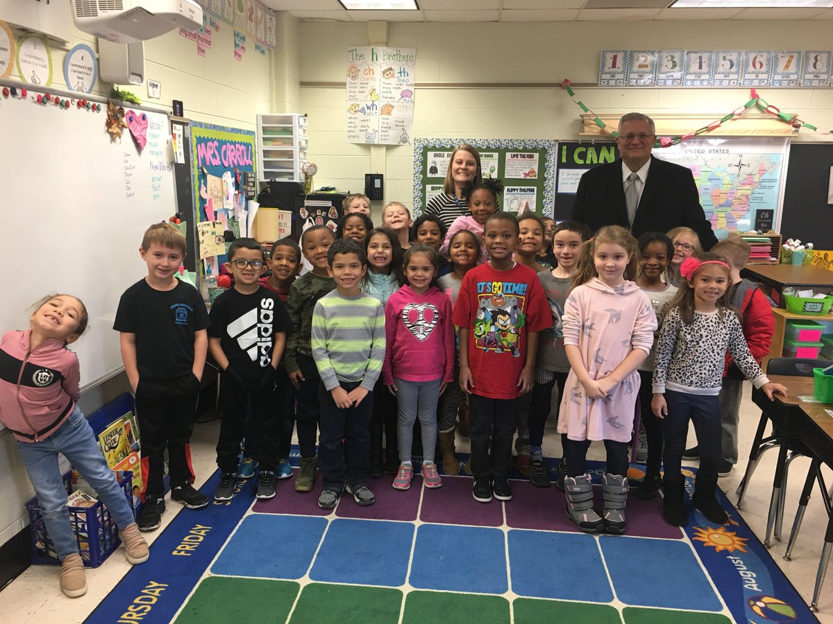 JacobsRoad_ES's tweet photo. Jacobs Road Elementary School added 3 new photos.
Just now · 
Mrs. Carroll received this month's "Game Changer" Award! Her nomination said "every child deserves to have a teacher like Mrs. Carroll" and her students would tell you they agree! Congrats, Mrs. Carroll! We love you! https://t.co/b2kpel3CLf