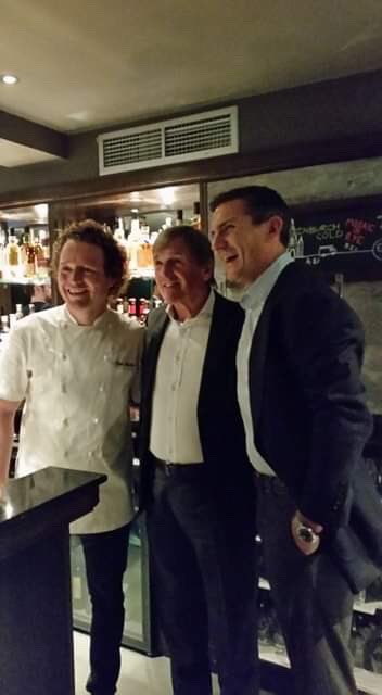 carrieferg1's tweet photo. Thank you to @TomKitchin and all his staff for the welcome we got at the opening of the bonnie badger at Gullane  it was great to see all round the place see you all soon https://t.co/I56SuAyRtN