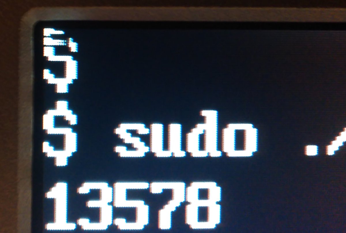 HermannSW's tweet image. direct #framebuffer output #clock with 16000 updates/second:
raspberrypi.org/forums/viewtop…