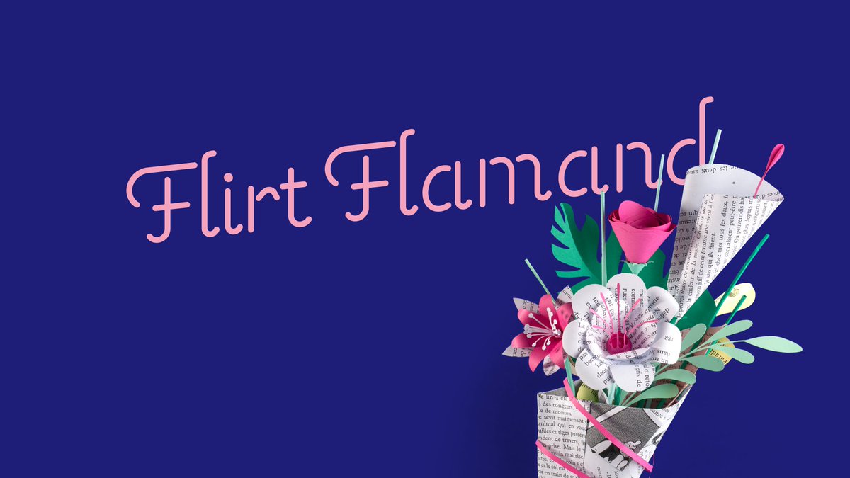 We had a date with <a href="/FlandersLit/">Flanders Literature</a> and ended up with a Flirt Flamand! Check flirtflamand.be