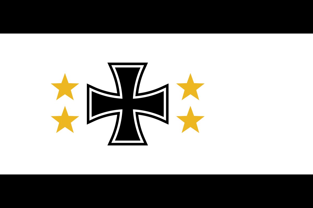 A_Humble_Pear's tweet photo. The flag of Europa, as featured in @lionheartx10's History of Prussia Part 125, which you can read right now!

https://t.co/2e6ZgNSFpx https://t.co/1yVTbi588E