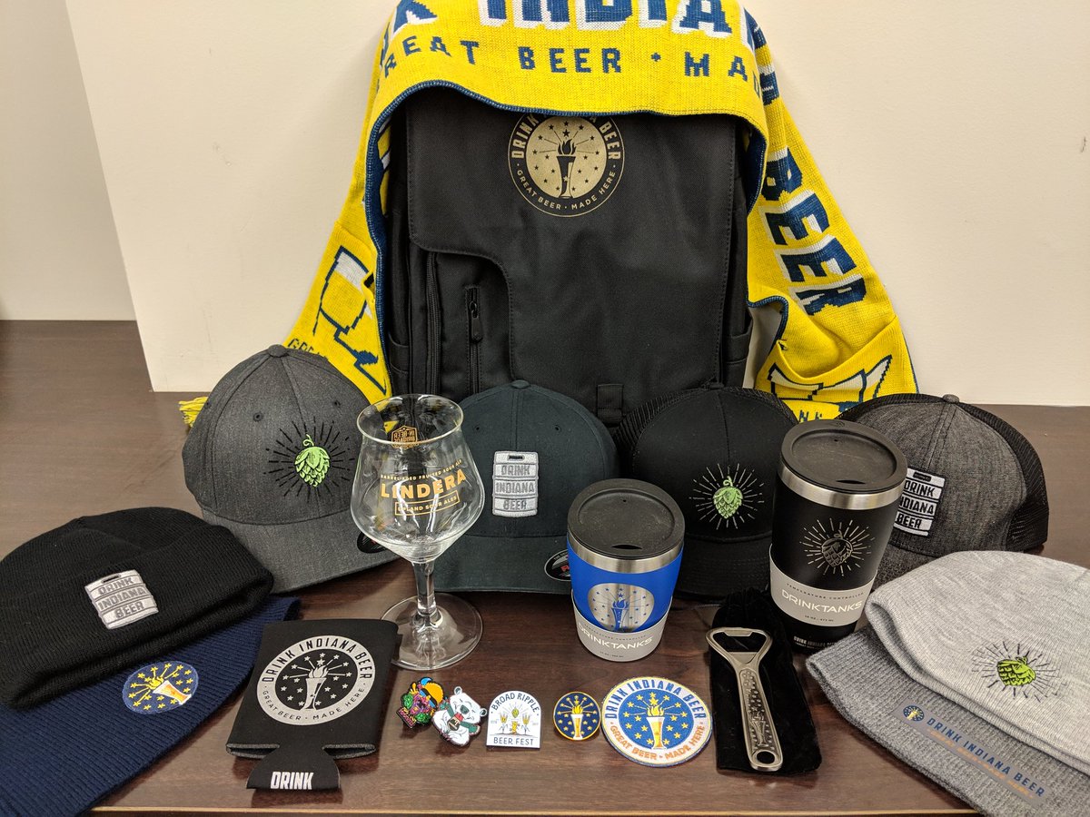 DrinkIndiana's tweet photo. Going to @IndyCM #12ChefsOfChristmas? See us for stocking stuffers and @INBeerBrigade memberships! https://t.co/I2IyFTfZyB