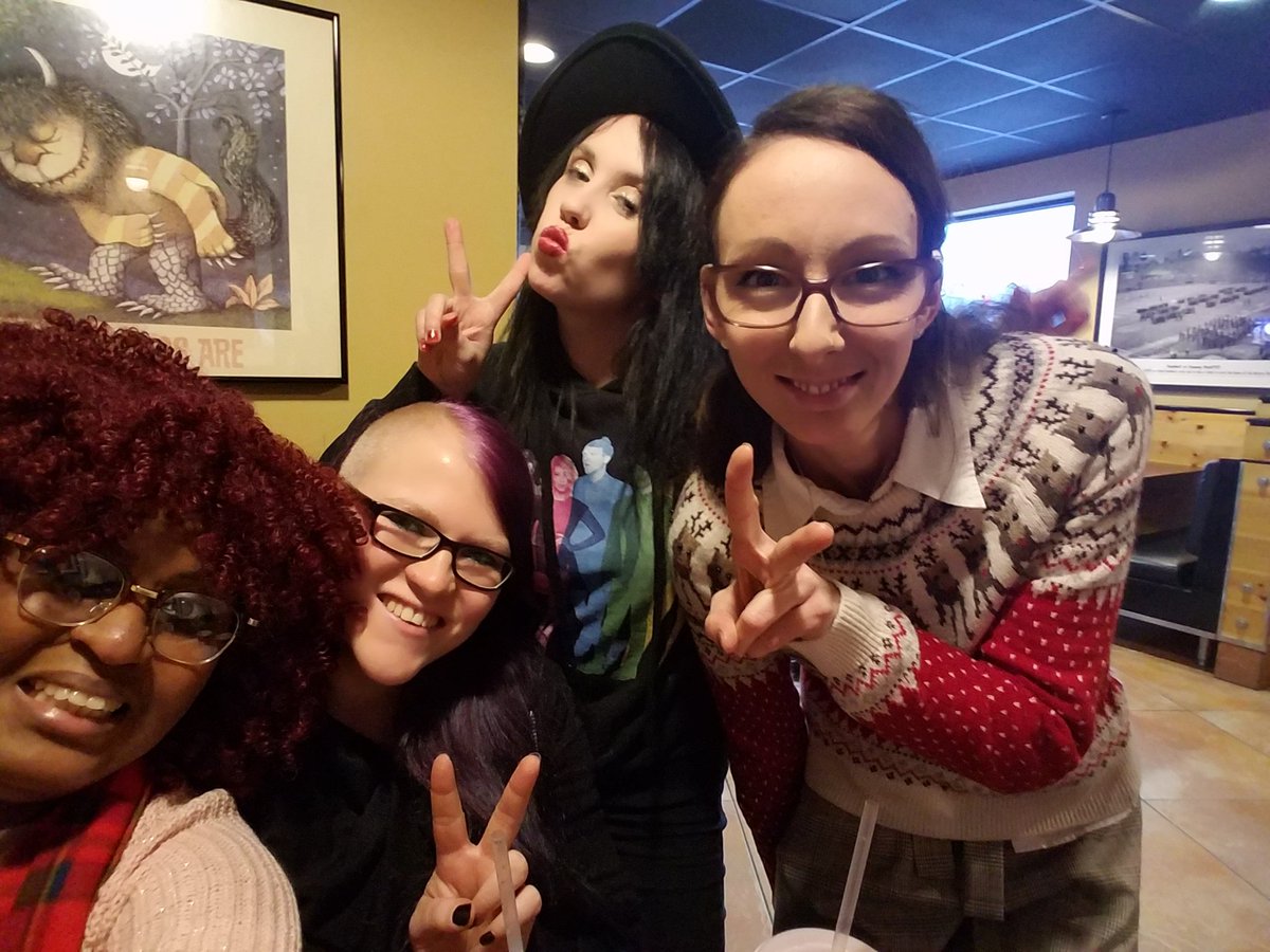 dinecelestin's tweet photo. With @TinaTinasae @emWWuu @HCDfreak 🤪🤪🤪 https://t.co/dAo2caL3yS