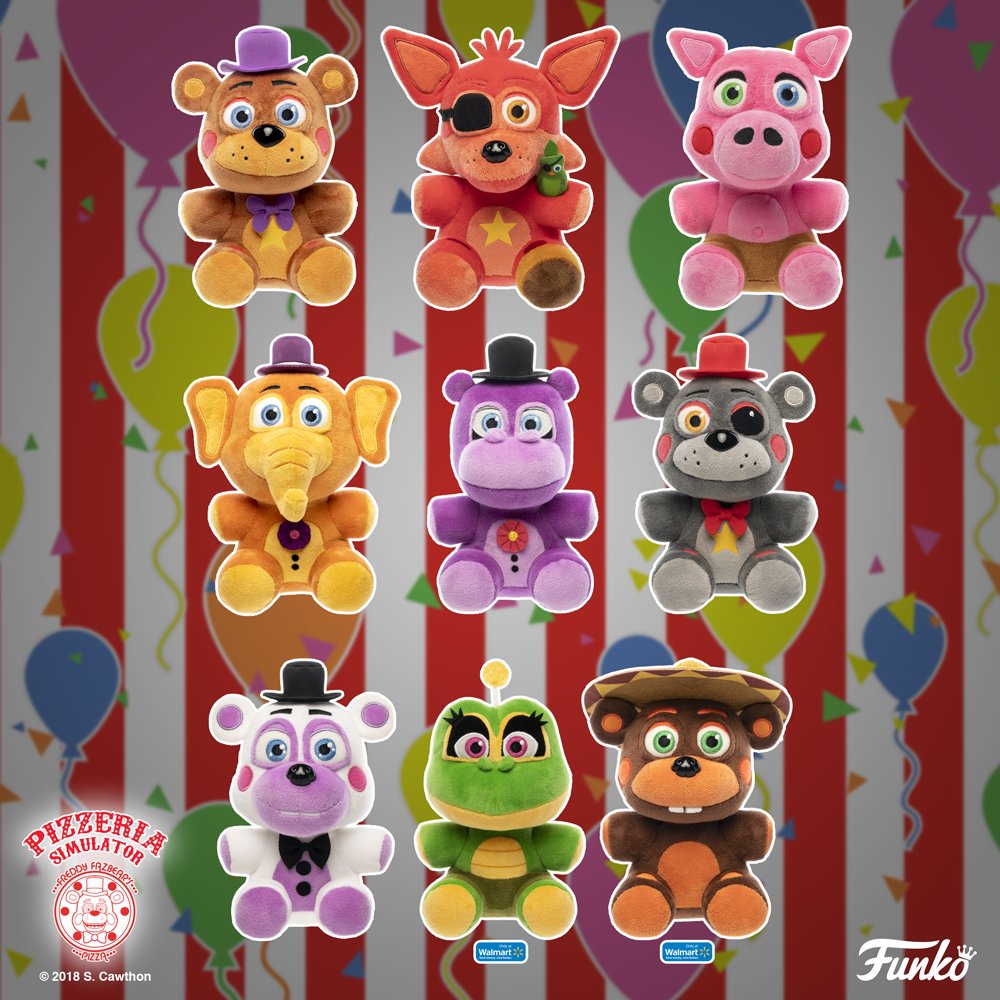 Funko Plush: FNAF Pizza Simulator - Happy Frog (Walmart Exclusive