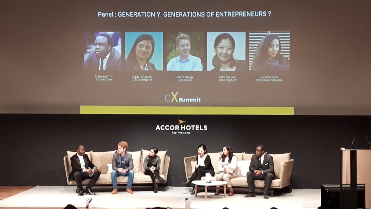 JuniorISIT's tweet photo. "We're going to be a generation of entrepreneurs because we want to solve the problems of the society." @JuniorISIT est au #CxSummit où @DiptyChander parle de son engagement pour l'égalité homme-femme dans le domaine de l'#IT. Une soirée tournée vers l'avenir ! #WeAreJE https://t.co/vXFTAMyI4l