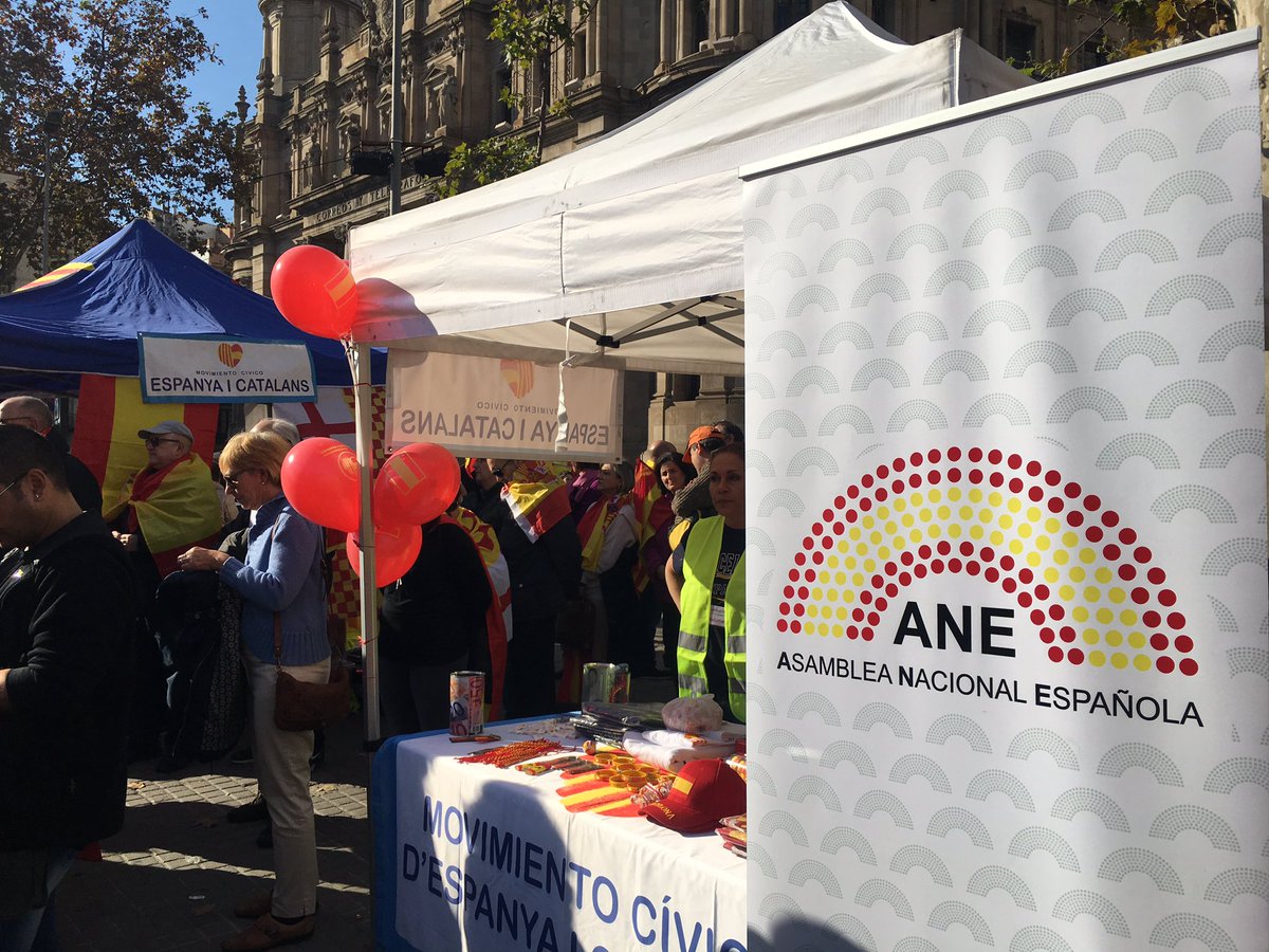 AsambleaANE's tweet photo. La Asamblea Nacional Española ha conmemorado hoy en Barcelona el 40 aniversario de la Constitución Española. Enhorabuena a todos los españoles por el más largo período de paz, libertad y democracia. https://t.co/8oh4xWhp8C