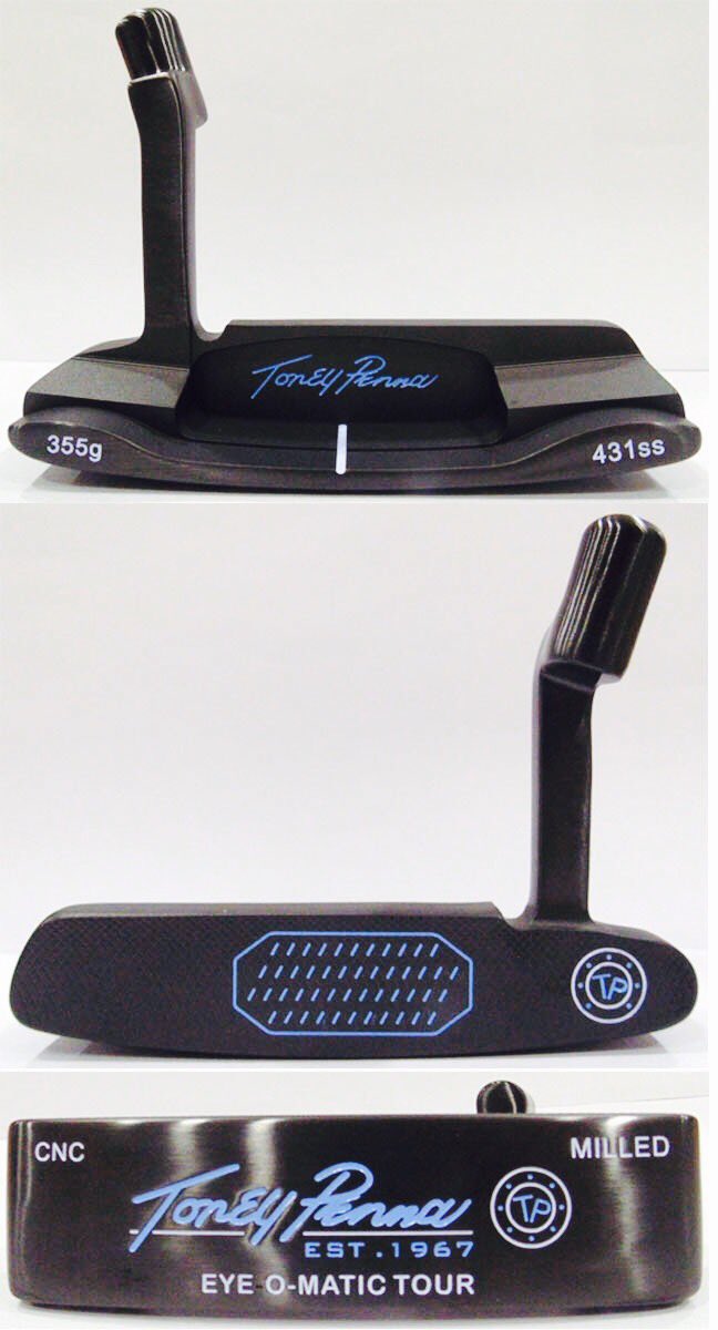 ToneyPennagolf's tweet image. Sneak Peak at the new EYE-O-MATIC TOUR Putters .100% CNC Milled. Available January 5th, 2019. #toneypennagolf #putters #golf #golfwrx