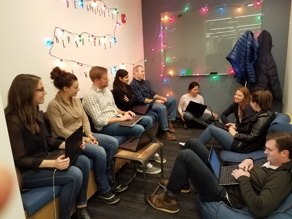 GoHealthLocal's tweet photo. Once December hits, we can't help but get a little festive around the office! Do you decorate your workspace for the holidays? #TeamGoHealth https://t.co/NU7HuCMncA