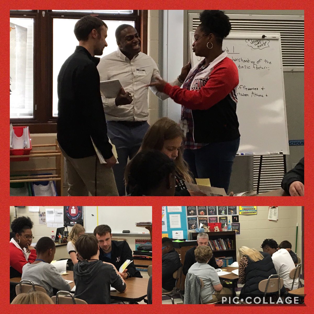AustinRMelinda's tweet photo. ⁦@MccaulskyDwight⁩ knows how it is done!! Let’s keep lifting the level of small group instruction! ⁦⁦@Gwd50Schools⁩ ⁦@TCRWP⁩ https://t.co/SdvdY06sKg