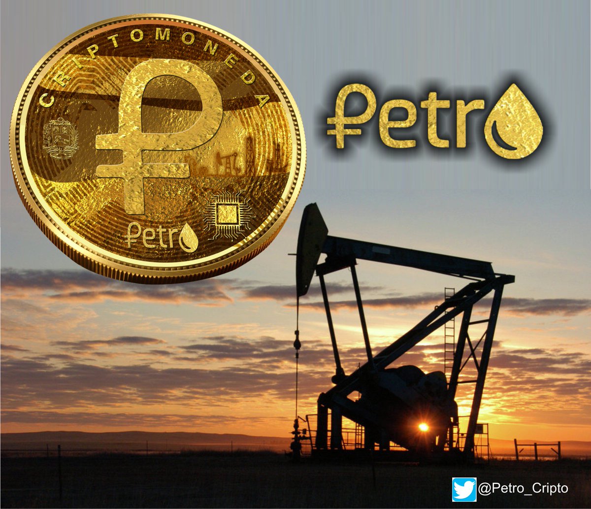 Petro_Cripto's tweet photo. Venezuela comenzará a comercializar su producción de petróleo con la criptomoneda nacional el Petro, en aras de ampliar las modalidades de transacciones e ingresos comerciales a través de la venta-compra del crudo a partir  del 2019. #Petrocriptomoneda #Petrocoin https://t.co/FMBmbjCaDB
