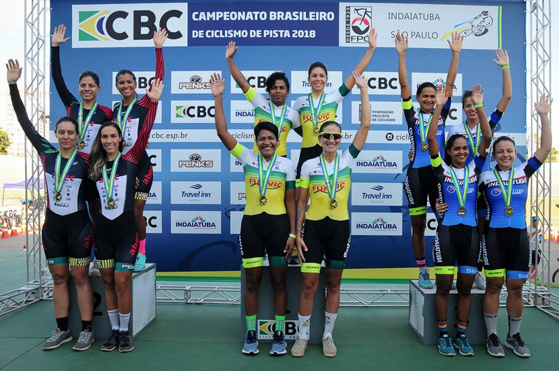 Meninas são campeãs na Perseguição por Equipe do Brasileiro de Pista 2018 brasilprocycling.com/2018/12/menina…