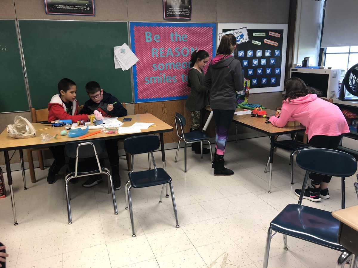 Ss are off to a great start with their Rube Goldberg projects!