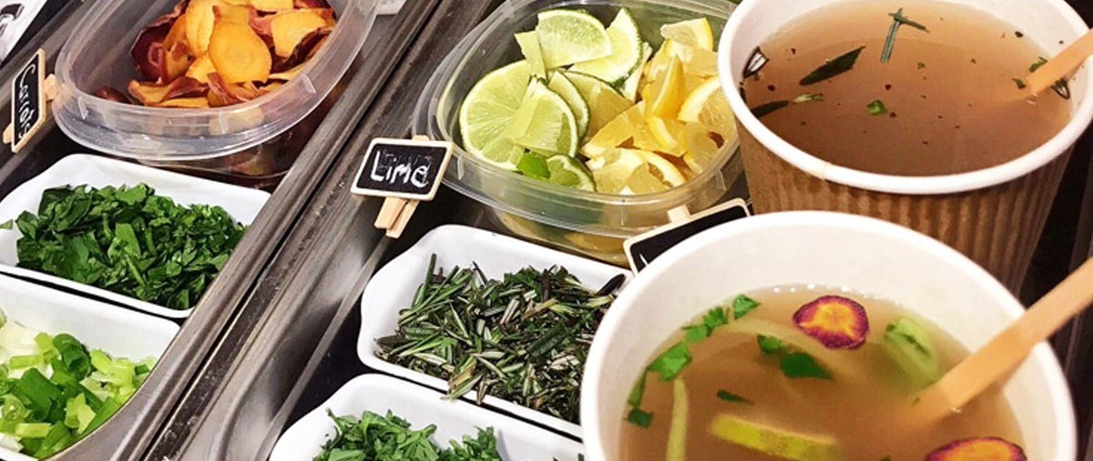 City’s first bone broth bar opens: Muckleston &amp; Brockwell ladle out chicken &amp; beef 'tea' — buff.ly/2L3NKvG