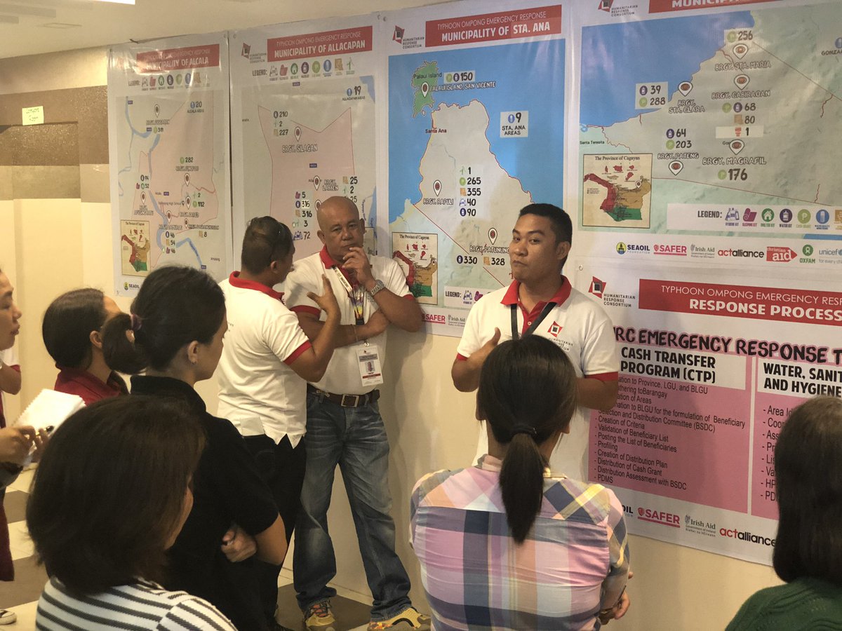 saferpinas's tweet image. SAFER at the Project Review by Humanitarian Response Consortium (HRC) on its response to Typhoon Ompong. SAFER donated P100,000 for cash grant assistance to 40 households #BuildaSAFERPh #disasterreliefph #relief #philippines #disasters