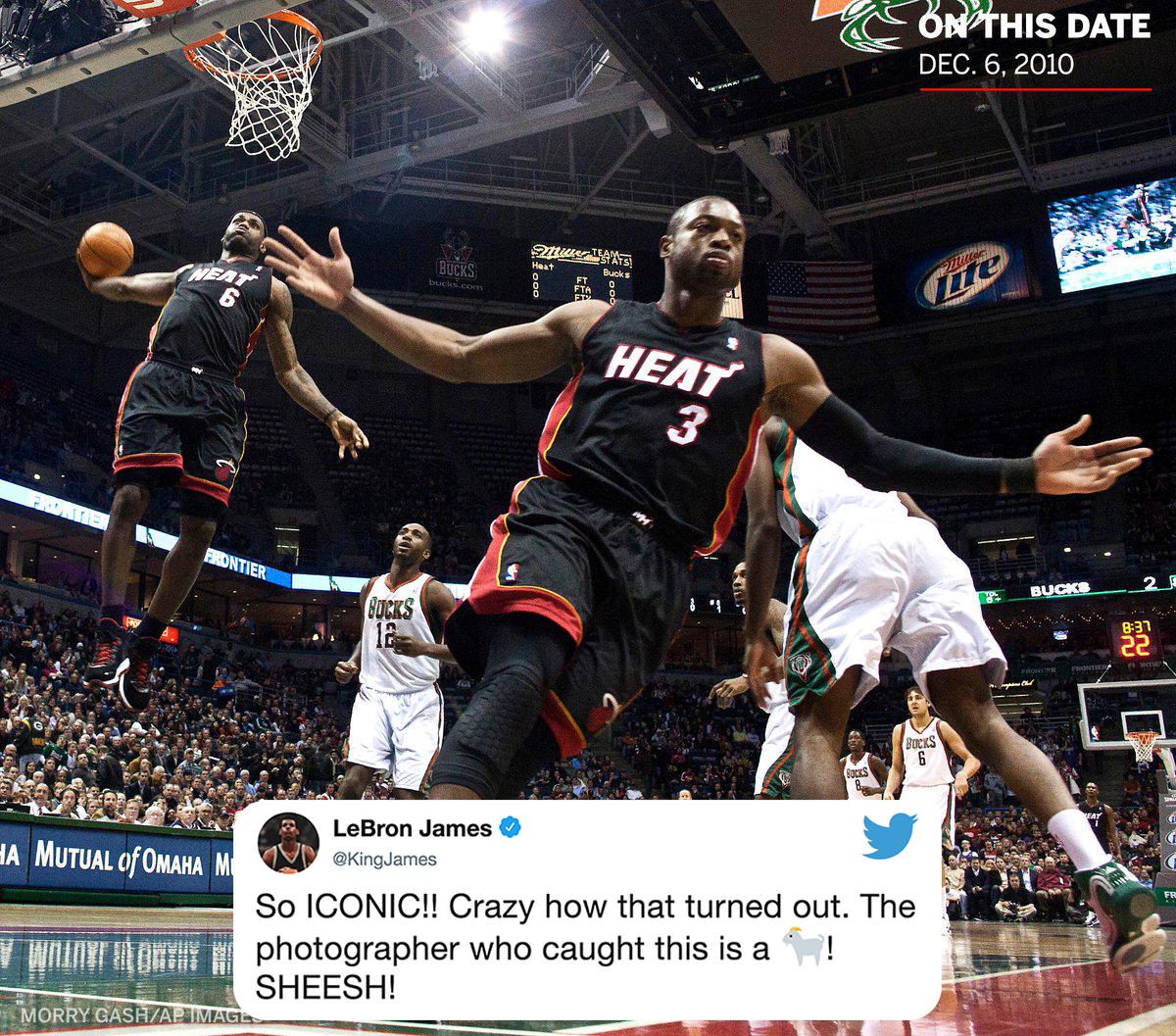 SportsCenter's tweet photo. Shoutout to the photographer from @kingjames 🙌 https://t.co/F7V4cLpb8F