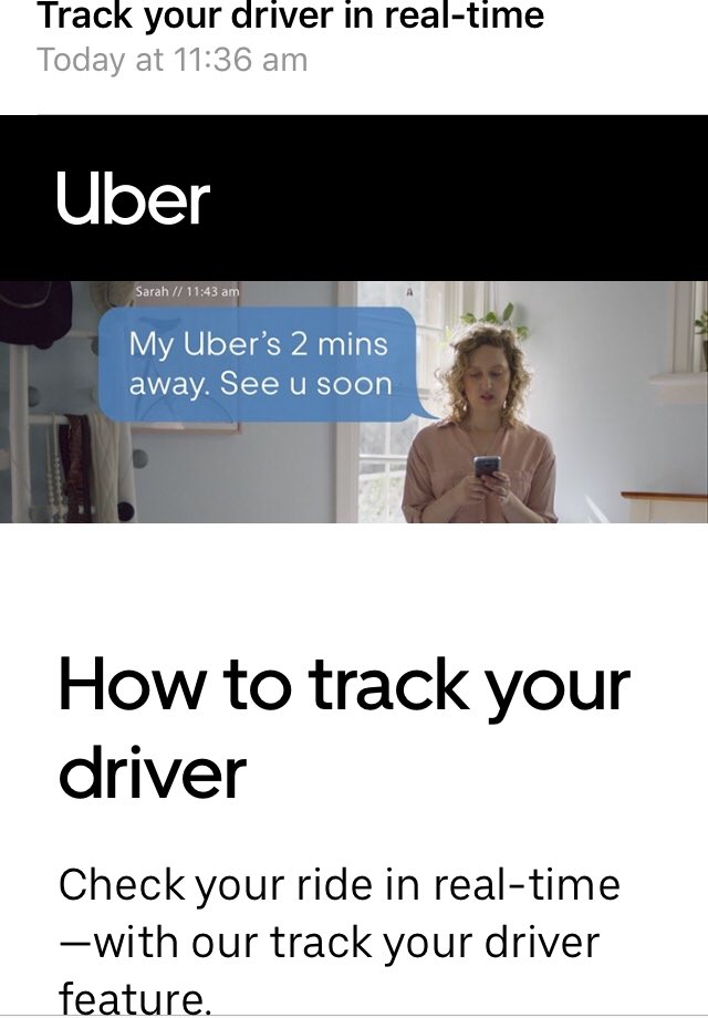This is awesome ⁦<a href="/Uber_Australia/">Uber Australia</a>⁩ we’ll now be able to see them drive further away and then cancel on us. #uber #ubermelbourne #ubershit