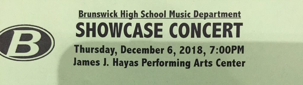 Absolutely wonderful concert this evening at BHS! Beautiful performances by all. Thank you for the gift of music.