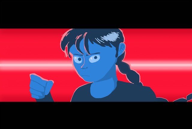 RoboR3my's tweet photo. A duo piece with light.  I've been watching a lot of music videos https://t.co/qs0ErNyQ9D
