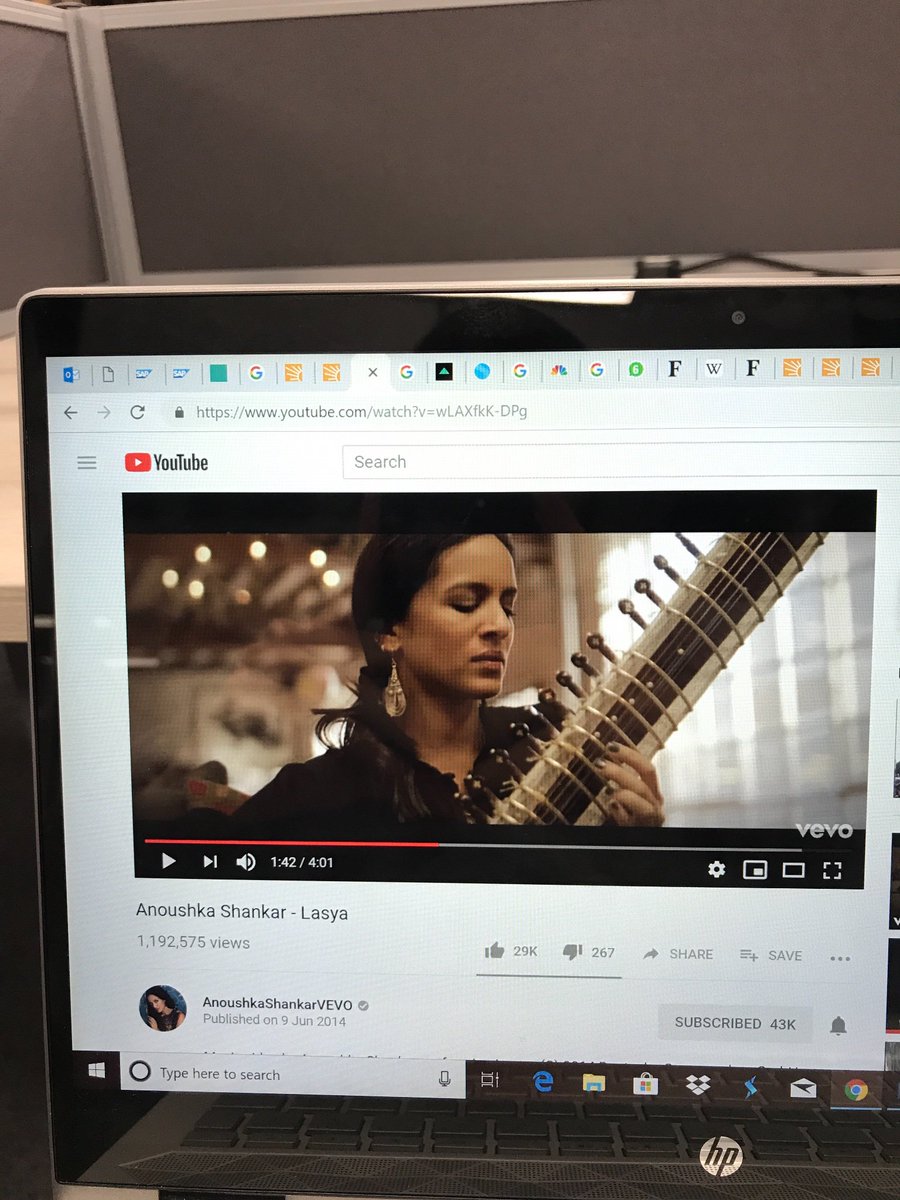 iminderpalsingh's tweet photo. It’s 2am here in London. Been working on my project as a part of my master’s degree. @ShankarAnoushka and her music is always a great company. Thank you so much for existing. See you soon in London for one of your concerts. #FanMessage https://t.co/xuncab5l6i