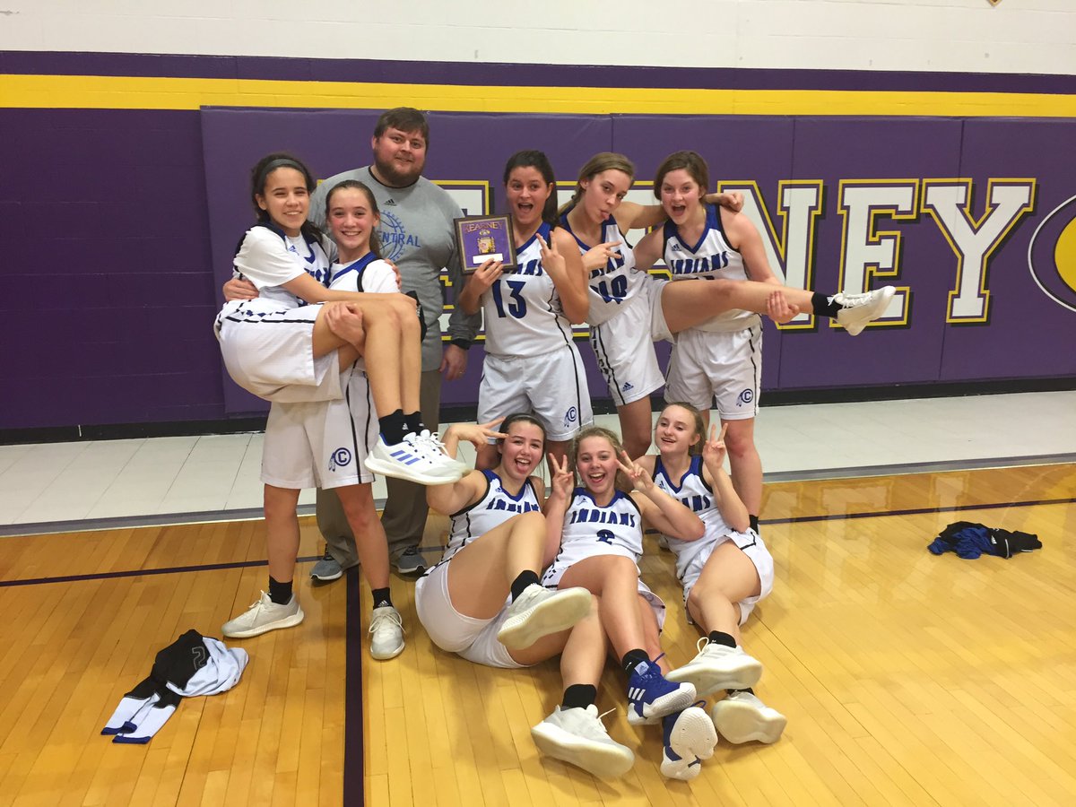 CHS_Lady_Indian's tweet photo. Congratulations @LadyIndiansJV on your 48-28 championship victory over Liberty North tonight! https://t.co/DvY2k3bDcP