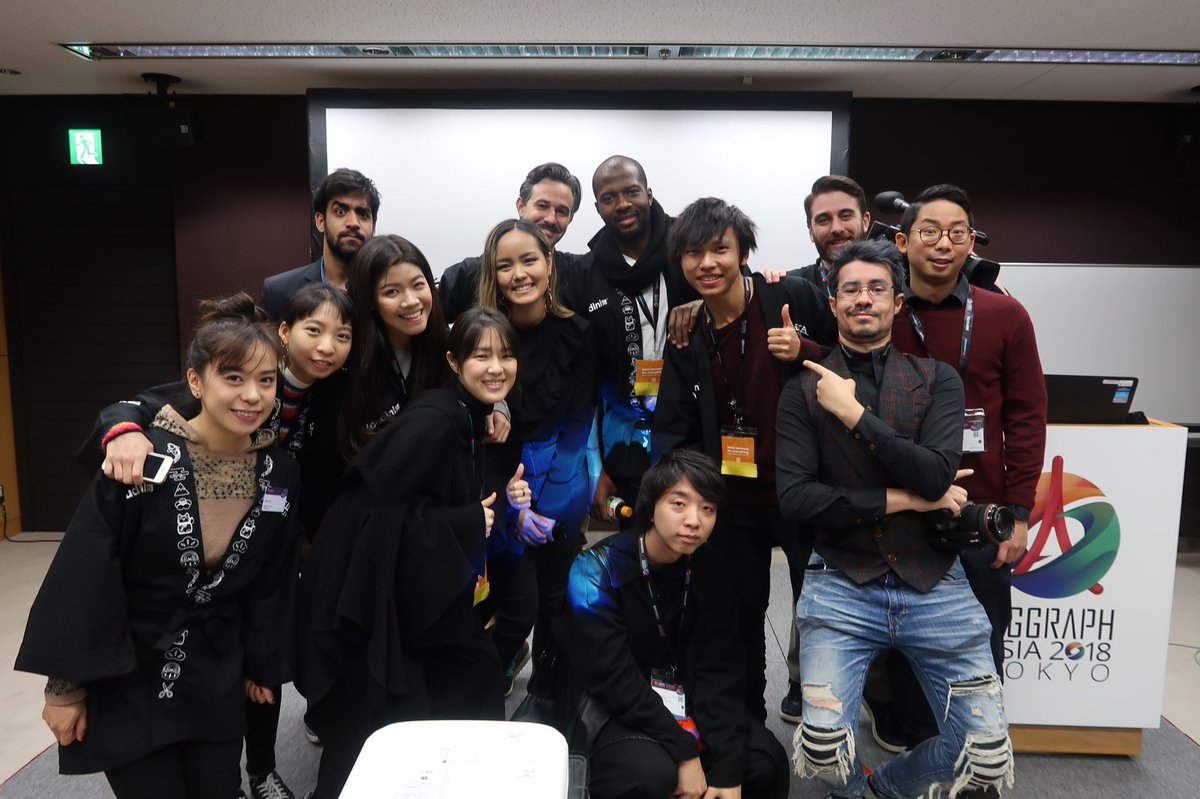 Jyunnie3102's tweet photo. #SiggraphAsia2018 での発表はホーム感がハンパない #svpro https://t.co/tP3twKHLIH