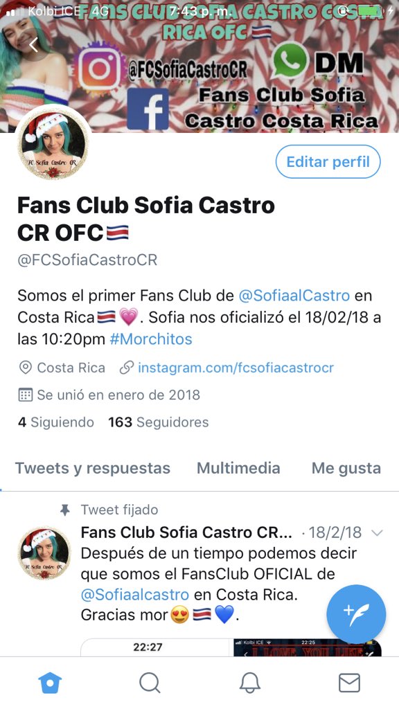 FCSofiaCastroCR's tweet photo. la navidad ya llegó hasta nuestra cuenta mor 🥰💛 @Sofiaalcastro https://t.co/VoRwX2XKfm