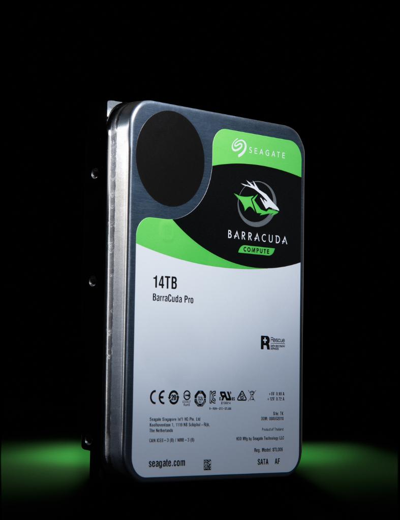 Seagate's tweet photo. Mood lighting sold separately. 👽📸: https://t.co/PBI6Hq3nBq #14TB #BarraCudaPro https://t.co/BPa5HMf3iE