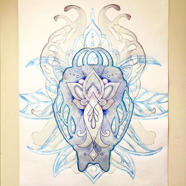 AlisonHamilArt's tweet photo. Just finished another big one! “Will Chakra,” measuring 42” wide, watercolor, ink, and inkjet print on paper. Blue in color, the Will Chakra is located in the throat area and is associated with truth, speech, and divine will. 💙🗣
.
.
.
#atlantaartist … https://t.co/o8Qd7C8c5E https://t.co/FS68l96vhU