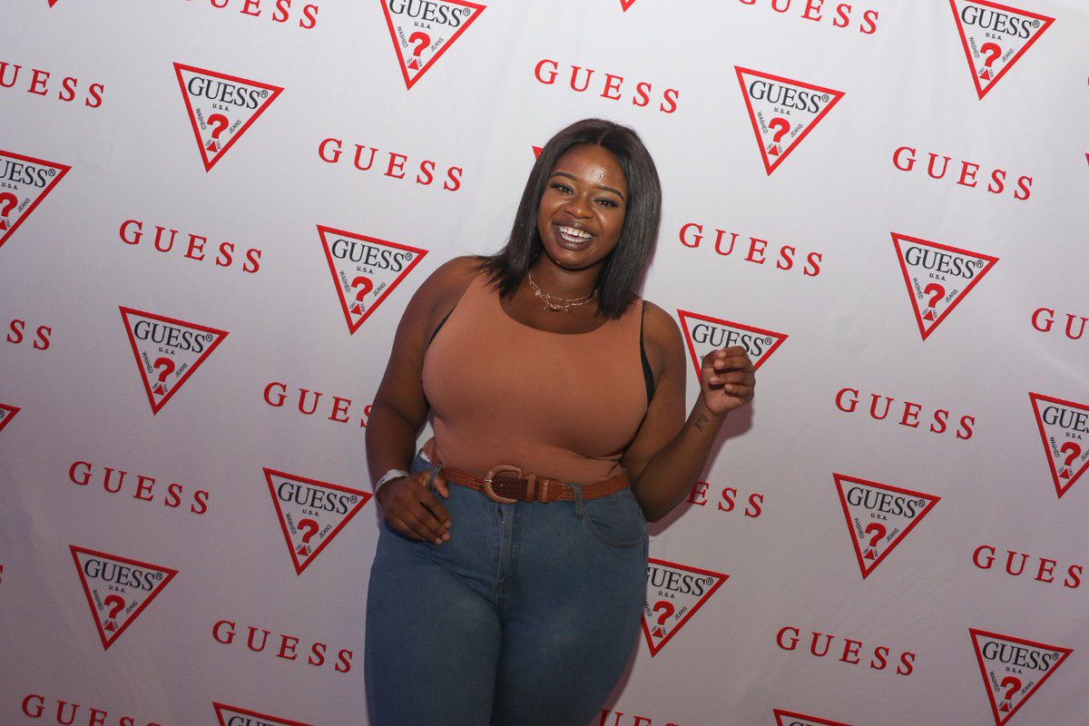AffiliateCartek's tweet photo. Spotted: our girl @ThickLeeyonce 😬🤗🤩 @GUESS #COSMOSummer2018 brought to you by @BerniniSA https://t.co/T3qEcogoVV