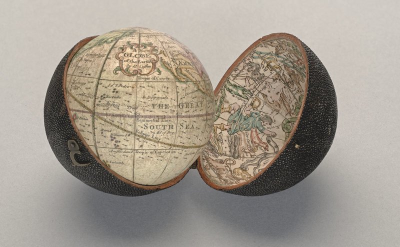 NGA_GEOINT's tweet photo. 🎶 I’ve got the whole world in my hands. 🎶 This #geointeresting 16th-century, pocket-sized globe was perfect for astronomers and navigators. Via @atlasobscura » https://t.co/riBaCU7Rn5 https://t.co/0Q2r96xStJ