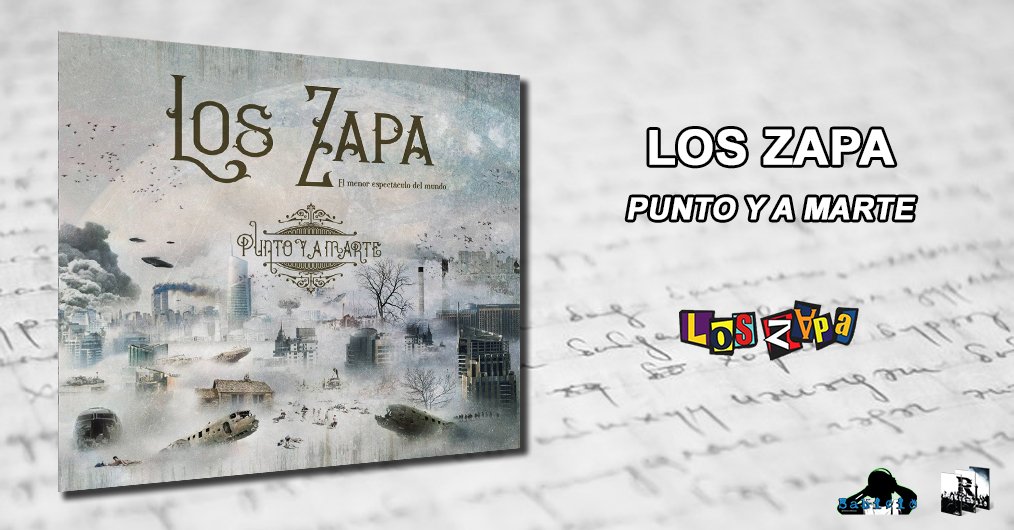 🎧📀 El primer trabajo de @LosZapaOficial, 'Punto y a Marte', se disfruta una barbaridad. Yo lo descubrí tarde, no cometas tú el mismo error porque lo lamentarás.      

Crítica 👉wp.me/p2WSD5-2jZ  || #analisis #punk #rock #musica