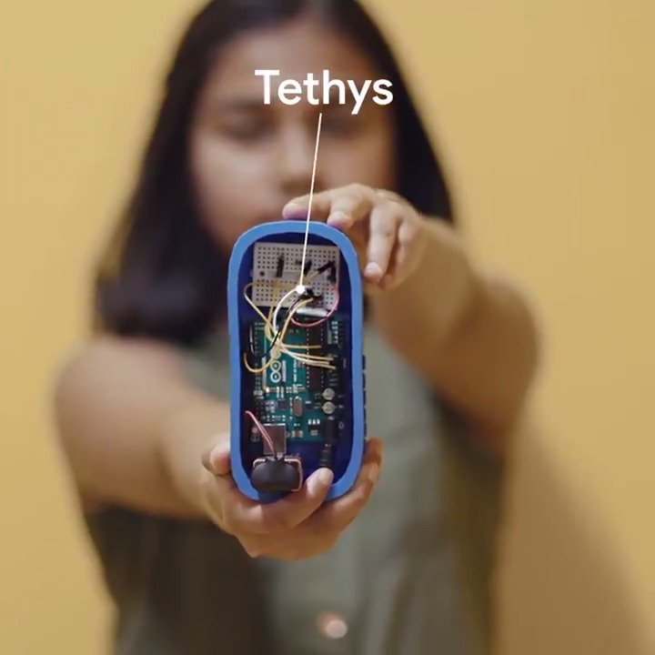 The water crisis in Flint, Michigan inspired Gitanjali Rao to use Android tech to create Tethys, a device that detects lead in drinking water. Hear from the 13-year-old inventor herself on how it works. #SearchOn