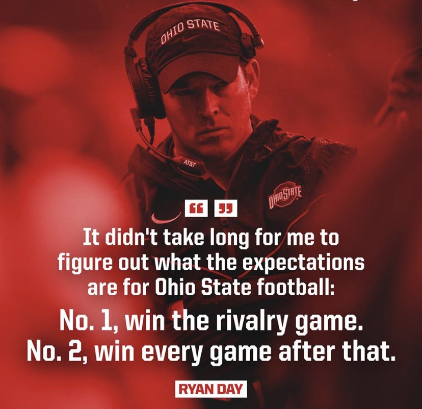 Buckeye_Nation's tweet photo. You best believe this years team isn’t just working to win the #ROSE 🌹—-returning players are working now to 3 peat as BIG10 champs next year. 

Undecided Recruits —— all aboard the #DAYTRAIN #3peat https://t.co/PVXJzPJL4r
