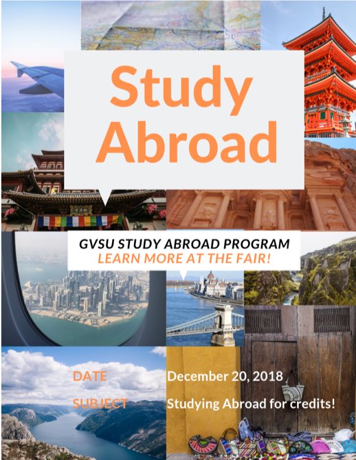 samiischulthies's tweet photo. If I had to create a informational graphic for the study abroad program this is what it would look like!! #KandS #CAP105GVSU https://t.co/jtI8VabGRK