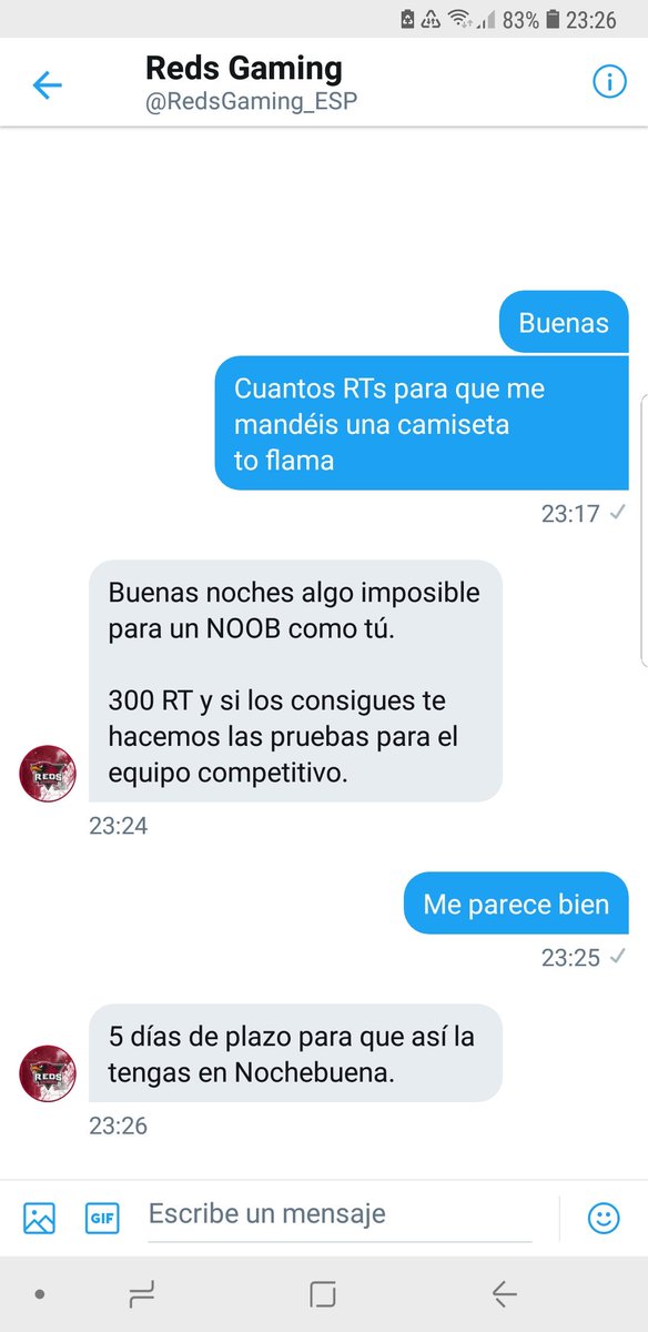 RT FULL GENTE QUE ESTA CREMITA LA CAMISETA DE <a href="/RedsGaming_ESP/">Reds Gaming E.C 🔴</a> THENKIU GENTE