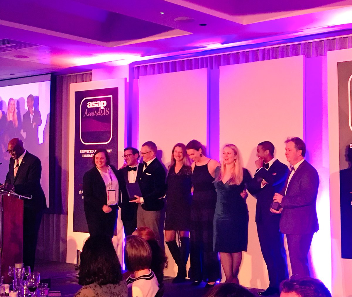 MaxxtonGroup's tweet photo. Congratulations to the team @CHFapartments on winning #SME Business of the year award #asapconvention https://t.co/hGr9UO8vPV