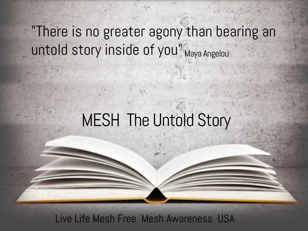 JanUrban12's tweet photo. Never let #Denial go #Unchallenged The #Truth has not been told about the #Safety &amp; #Efficacy of #Mesh Those who have been #Harmed are #Demonized #Silenced for #Challenging those #Deceptions &amp; #Denials #Solutions are needed #There is #NoSafeMesh #RighttheSystem @SGottliebFDA https://t.co/pnkGxeHG6X