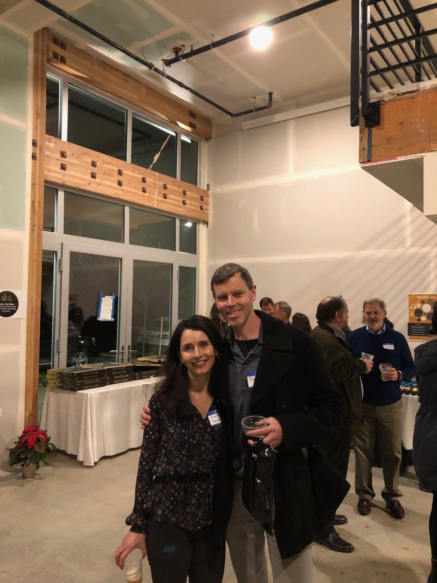 Last night we celebrated with Cascade Built at the opening of Pax Futura, Seattle's first #PassiveHouse apartment building. Congrats to Jennifer and Sloan Ritchie!