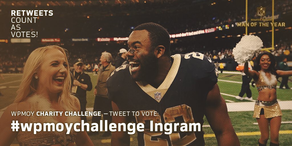 Truly is an honor and a blessing to be nominated for such a prestigious award! Please help me by tweeting OR retweeting anything with Ingram #WPMOYChallenge Love, blessings and thanks in advance 🙏🏾🙌🏾