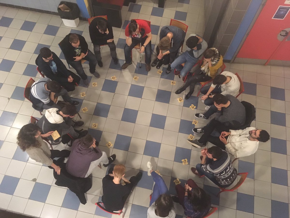 Les loups garous de Tiercelieux hantent la #NuitInfo de Lille... 🐺🐺