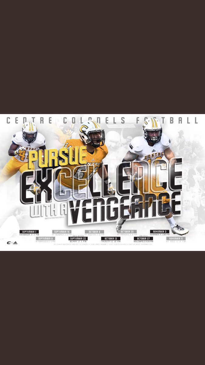 Blessed to receive an offer from Centre College
